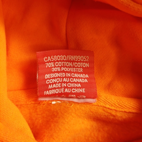 Nelk Boys Full Send Orange Camo Hoodie - Picture 4 of 6